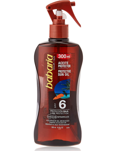 BRONCEADOR BABARIA PISTOLA 300 ml F-6 ACEITE ZANAHORIA