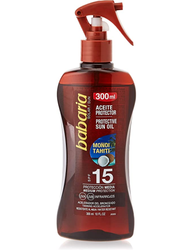 BRONCEADOR BABARIA PISTOLA 300 ml F-15 ACEITE MONOHI