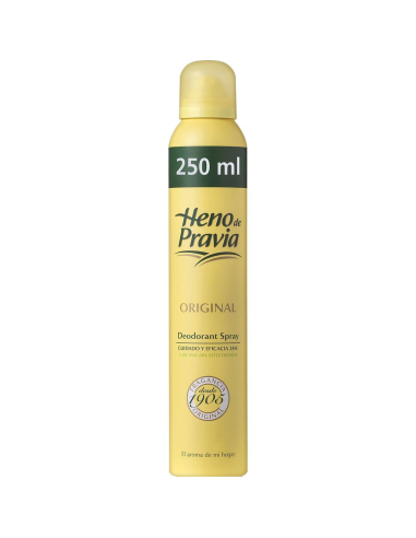 DESODORANTE FEMENINO HENO PRAVIA SPRAY 250 ml CLASICO