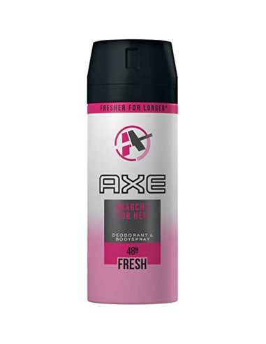 DESODORANTE FEMENINO AXE SPRAY R. 150 ANARCHY