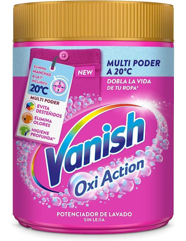 QUITA MANCHANCHAS VANISH PINK TARRO 400400 GRs