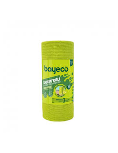 ROLLO BAYETAS MICROFIBRA BAYECO 22x30  30 uds