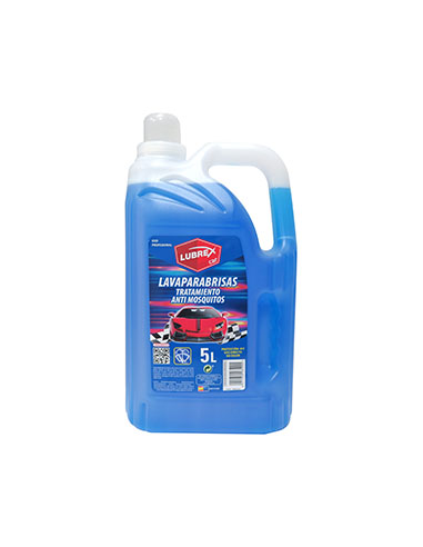 LAVAPARABRISAS LUBREX GARRAFA 5 L  ANTIMOSQUITOS