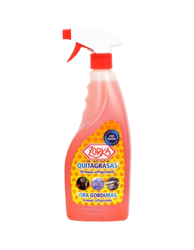 QUITA GRASA ZORKA PISTOLA 750 ml