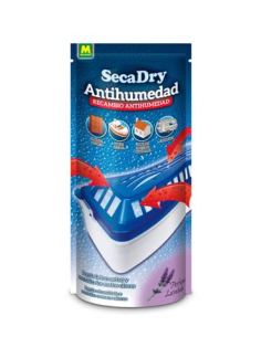 DESHUMIDIFICADOR SECA DRY RECAMBIO ANTIHUMEDAD 500 grs