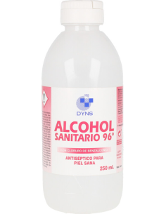 ALCOHOL SANITARIO DYNS 96  250 ml