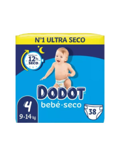 PAÑAL DODOT ETAPAS N-4   0914 kg  38 uds