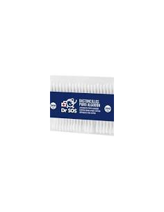 BASTONCONCILLOS DR SOS  CAJA 200 uds  HIGIENICO PURO ALGODON