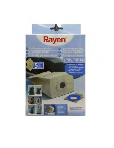 BOLSA ASPIRADORA RAYEN 5 uds UNIVERSAL