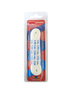 CORDON CALZADO LA PIEL BLISTER 120 cm BLANCO