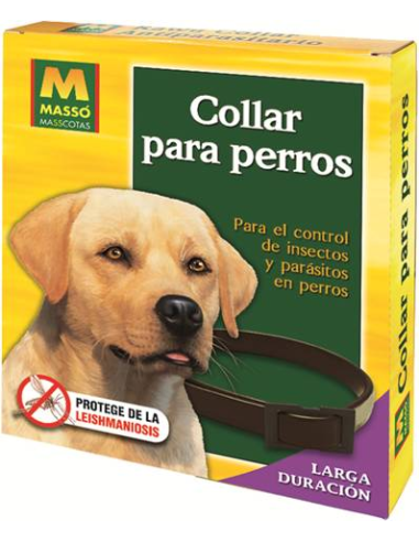 COLLAR MASSO PARA PERROS ANTIPARASITARIO