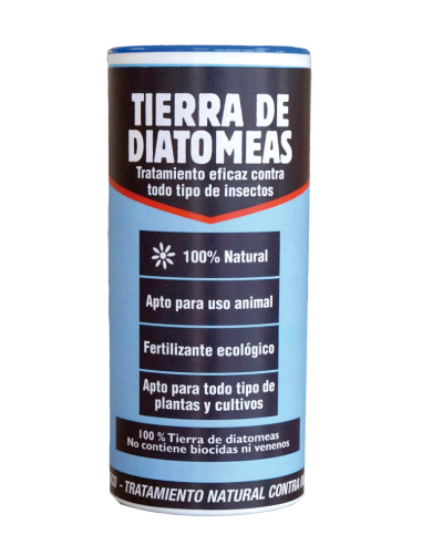 TIERRA DE DIATOMEAS BOTE 300 GRs POLVO MICRONIZADO