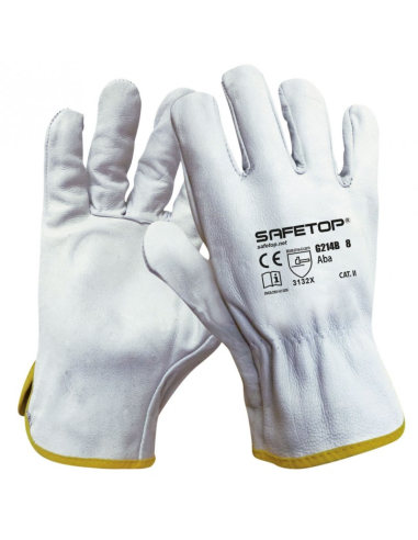 LUVAS DE COURO SAFE TOP 214B10