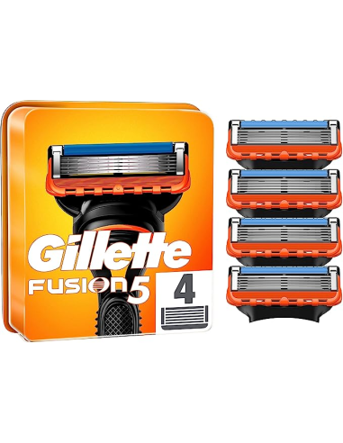 CARGADOR GILLETE FUSION 5 BLISTER 4 uds