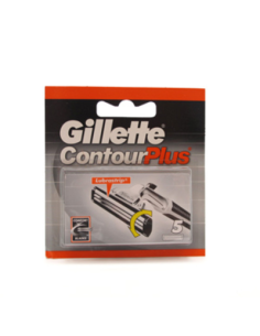 CARGADOR GILLETE CONTOUR PLUS BLISTER 5 uds
