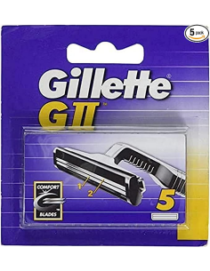CARGADOR GILLETE G-II BLISTER 5 uds