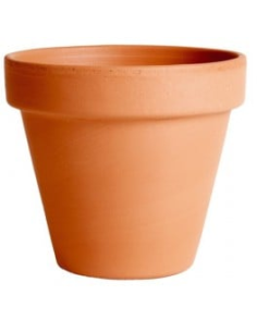 MACETA BARRO FRANCACOR 16 cm NATURAL