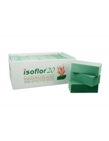 ESPONJA FLOR ISOFLOR SECA CAJA 20 uds