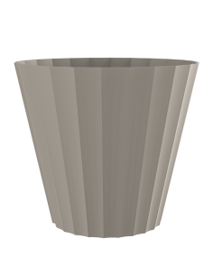 MACETA DORIC 32 cm  TAUPE