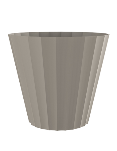 MACETA DORIC 32 cm  TAUPE