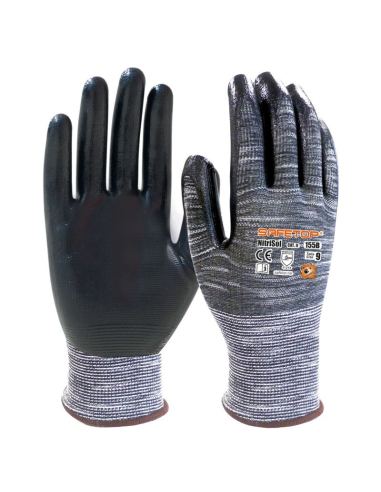 GUANTES SAFE TOP NITRISOL 155B TALLA 08