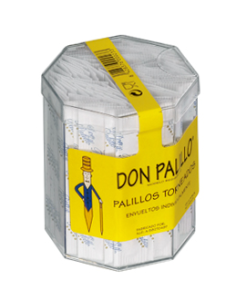 PALILLO REDONDO CON FUNDA BOTE OCTOGONAL 100 uds. Expositor 12