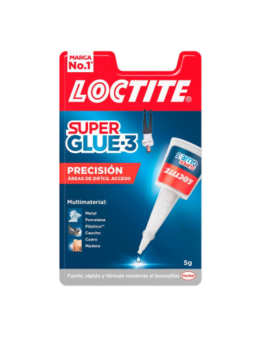 PEGAMENTO Loctite SuperGlue-3 Precisión Bl 5 GR