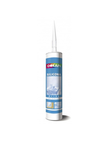 SILICONA DOKAPI  CARTUCHO 280 BLANCO