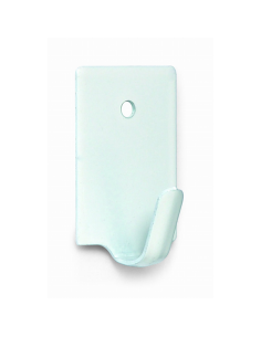 COLGADOR ADHESIVO 7027 BLISTER 4 LACADO BLANCO