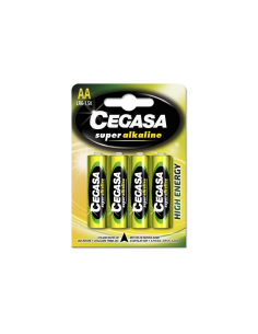 PILA ALCALINA CEGASA BLISTER 4  LR6 AA