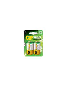 PILA ALCALINA GP BLISTER 2 LR20 D