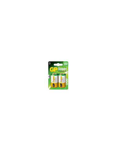 PILA ALCALINA GP BLISTER 2 LR20 D