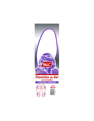 PLANTILLA PALC GEL ACTIVO MULTITALLA 36-40