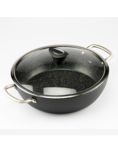 CACEROLA PIEDRA BLACK 32 cm