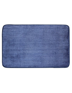 ALFOMBRA BAÑO 40x60 MICROFIBRA NAVY  AZUL
