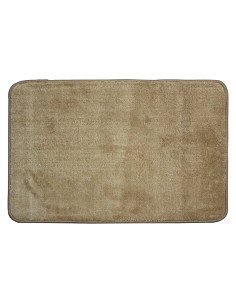 ALFOMBRA BAÑO 40x60 MICROFIBRA DESERT  MARRON CLARO