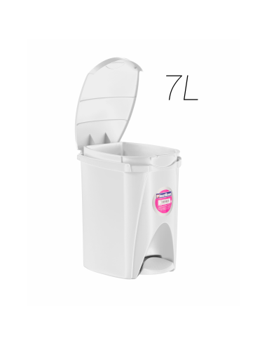 CUBO BASURA PK PEDAL 7 L  NATURE
