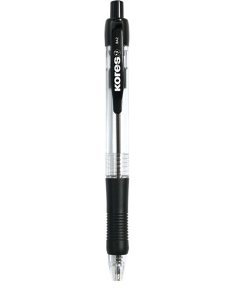 BOLIGRAFO CRISTAL GOMA BOLA TINTA ACEITE NEGRO