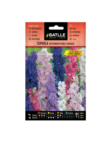 ESPUELA BATLLE SOBRE 93601 DELPHINIUM DOBLE VARIADA