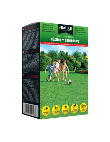 CESPED BATLLE PAQUETE 500 grs RUSTICO