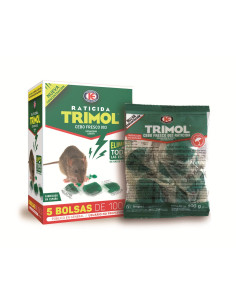 RATICIDA TRIMOL CEBO FRESCO 003 EXP. 5 BOLSAS 100 GRs