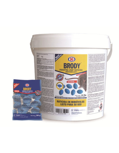 RATICIDA BRODY MINI-OVULOS 45 GRs 003  CUBO 10 kg 67X150