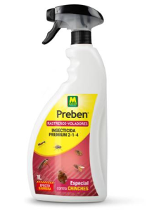 INSECTICIDA  PISTOLA RASTREROS-VOLADORES ESPECIAL CHINCHES  1 L