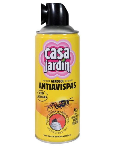 INSECTICIDA CASA JARDIN AVISPAS SPRAY 400 cc