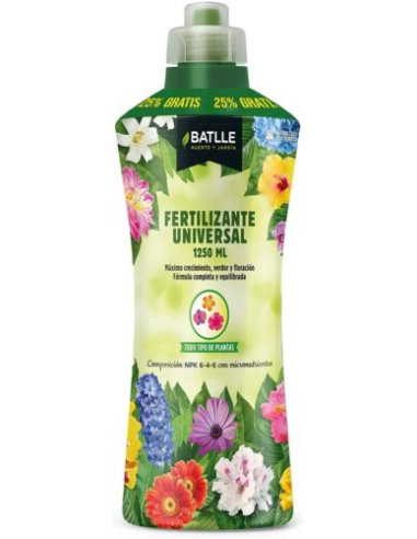 FERTILIZANTE BATLLE UNIVERSAL BOTELLA 1. 250 ml