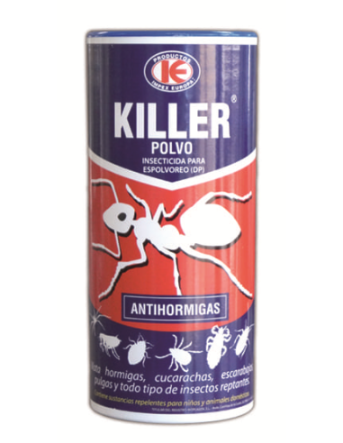 ANTIHORMIGAS KILLER POLVO BOTE 100 GRs
