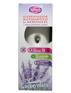 AMBIENTADOR SPLASH APARATO  RECAMBIO LAVANDA