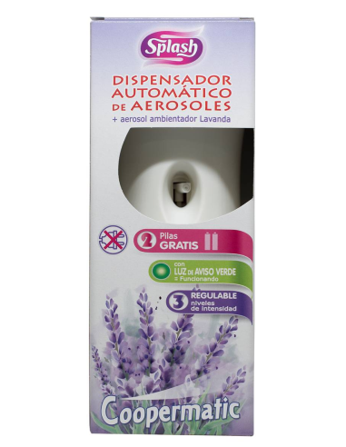 AMBIENTADOR SPLASH APARATO  RECAMBIO LAVANDA