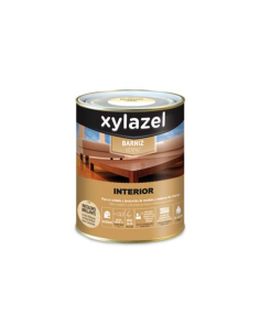 XYLAZEL INTERIOR VERNIZ AGUÁSTICO BRILHANTE 750 ml. INCOLOR