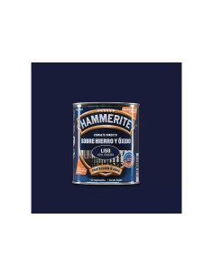 HAMMERITE ESMALTE METALICO  LISO BRILLANTE  750 ml  AZUL OSCURO